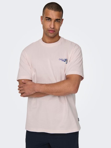 Only & Sons - Camiseta 'KEANE' en lila