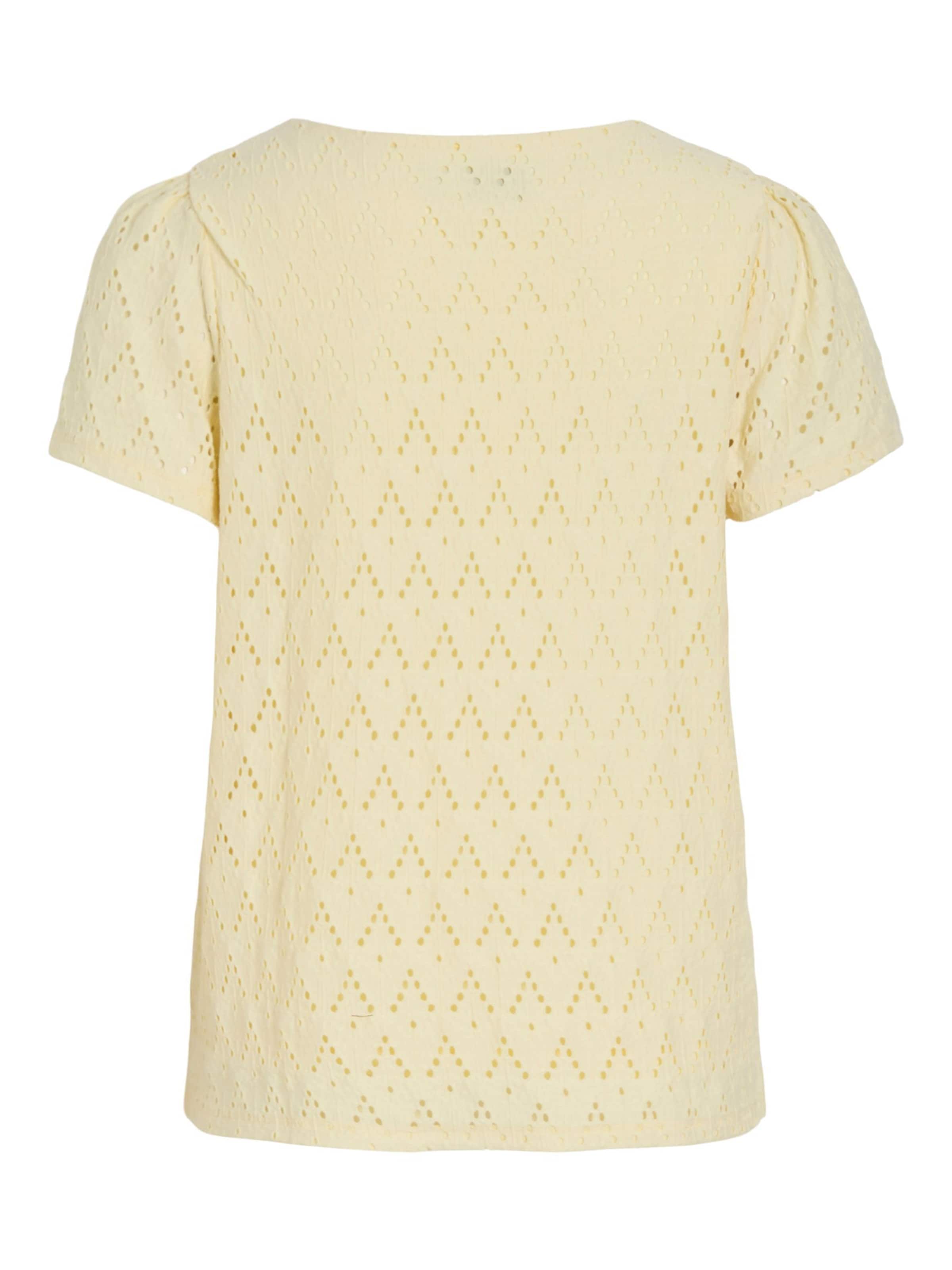 VILA - Blusa 'VIAmalina' en amarillo