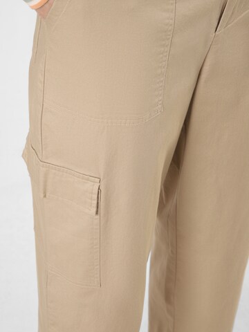 Marie Lund Loosefit Broek in Beige