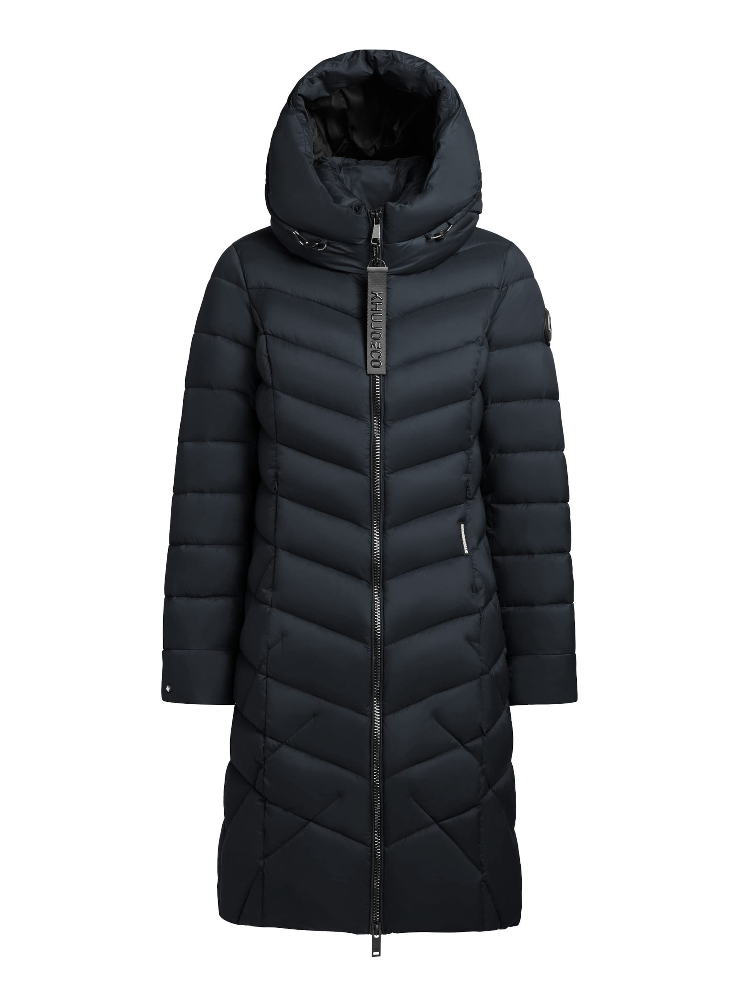 khujo Mantel 'Odana 3' in Blau: Vorderseite