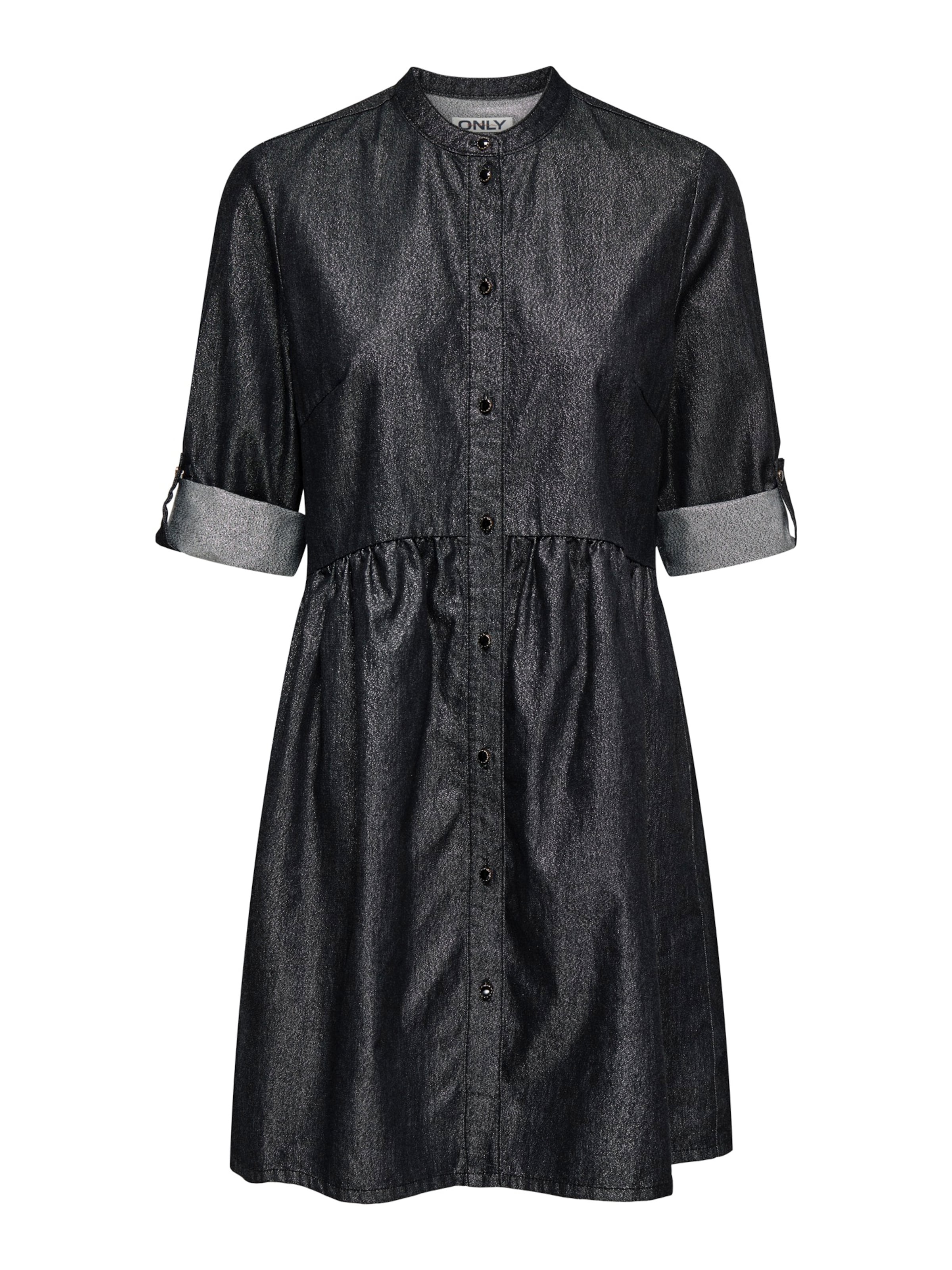 ONLY Košilové šaty 'ONLCHICAGO' – černá: přední strana