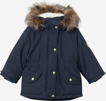 NAME IT Winter Jacket in Blue: front