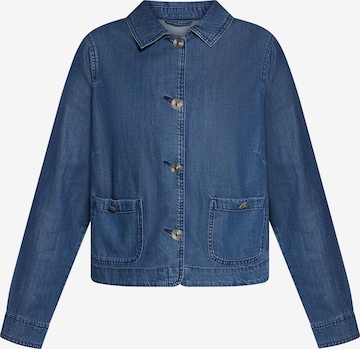 Cartoon Tussenjas in Blauw: voorkant