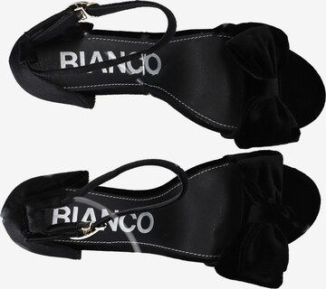 Bianco Strap Sandals in Black