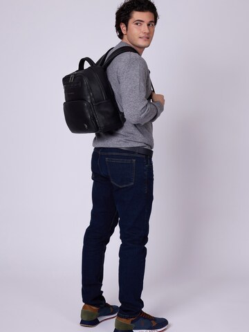 U.S. POLO ASSN. Backpack in Blue: front