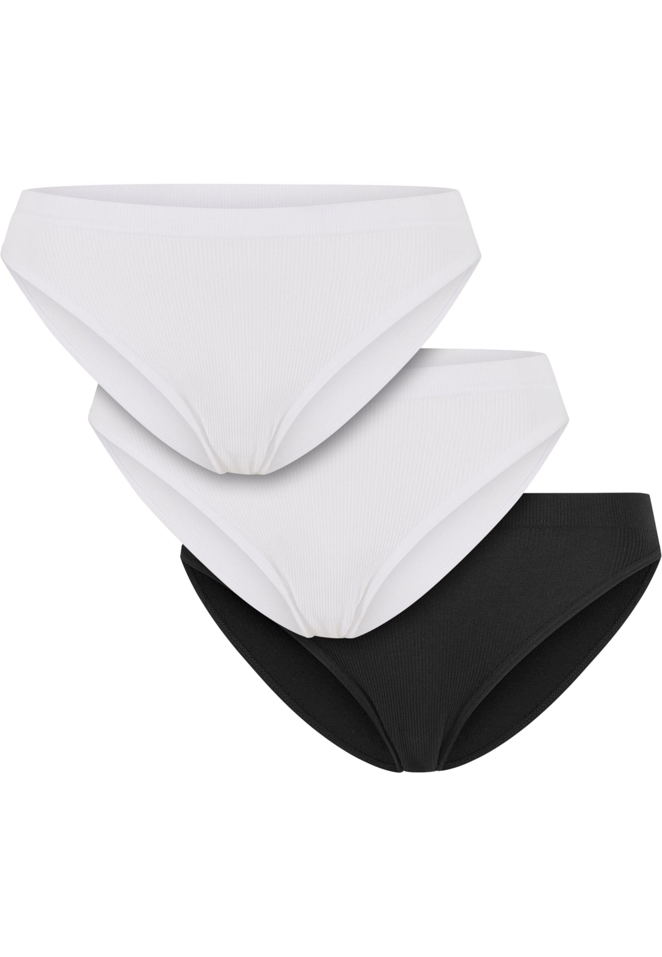 Urban Classics Slip in Zwart: voorkant