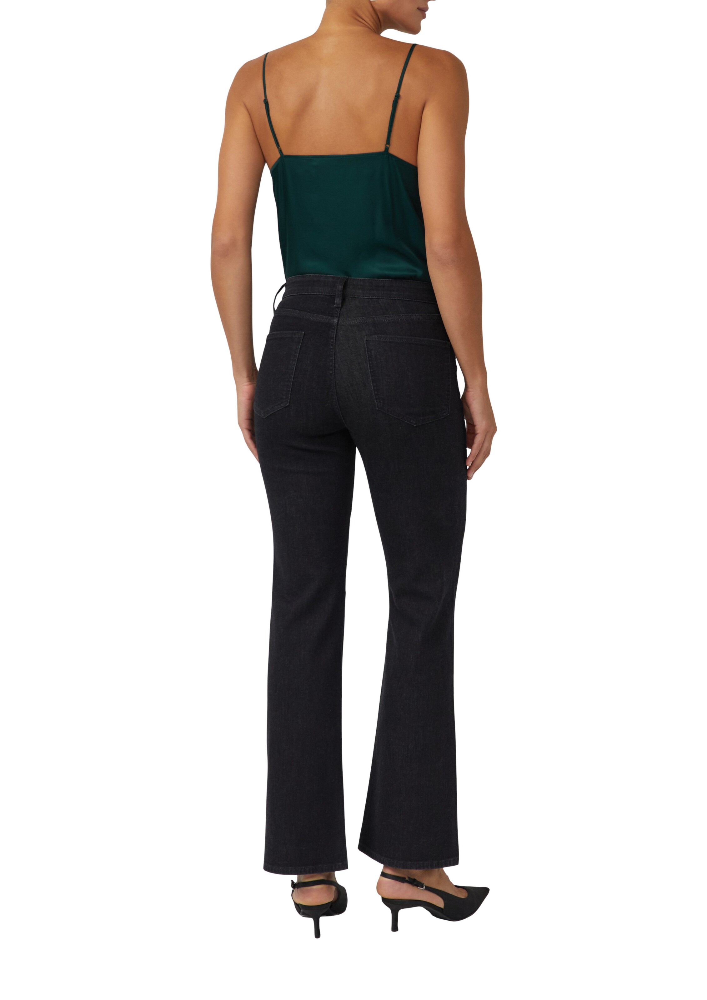 Bootcut Jean s.Oliver en noir