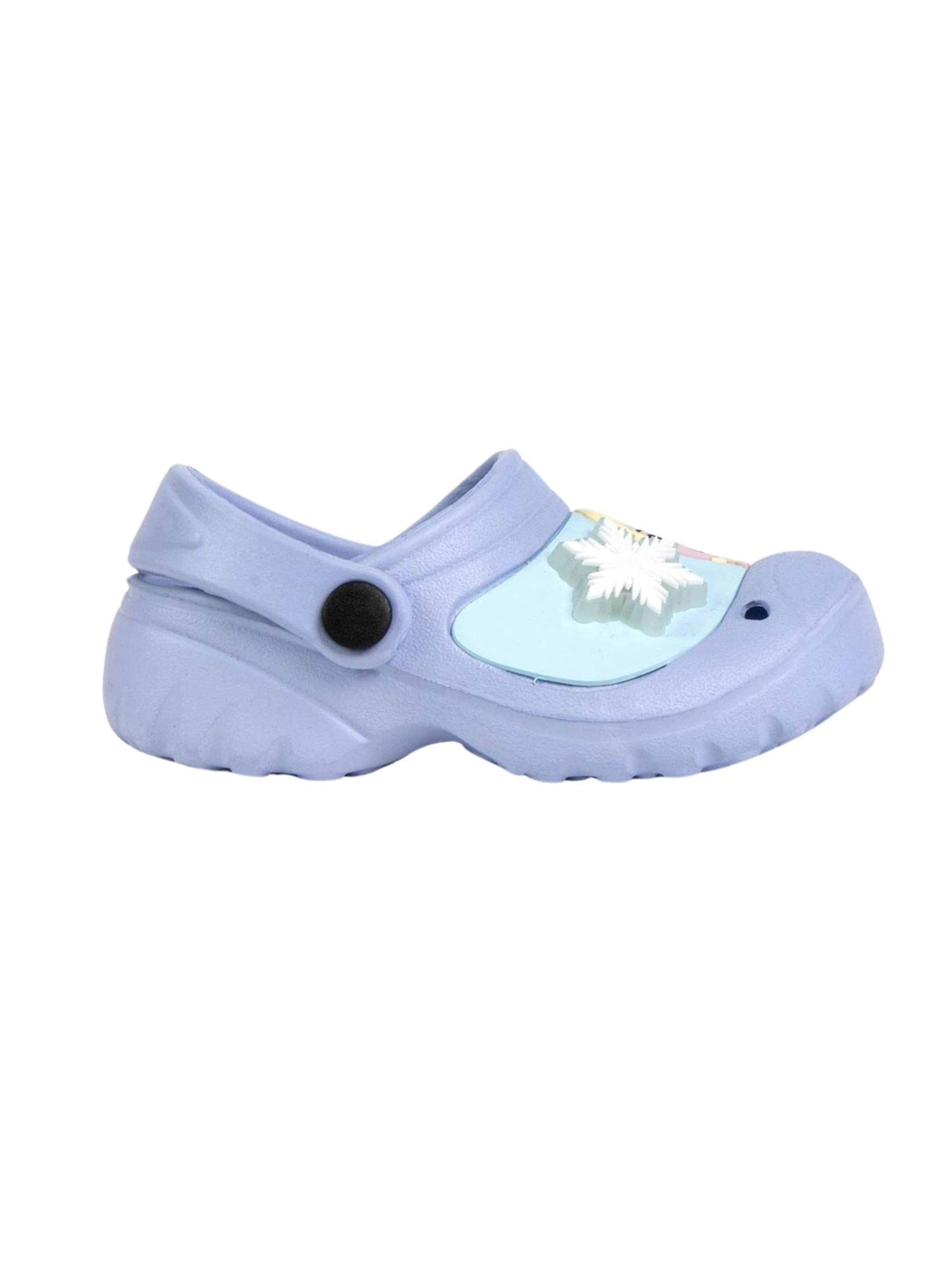 Claquettes / Tongs 'Frozen' DISNEY en bleu : devant