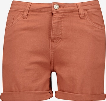 Regular Pantalon 'CERISE' Deeluxe en orange : devant