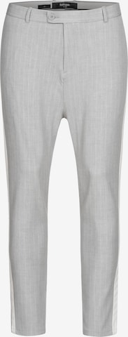 behype Chino Pants 'Madrid' in Grey: front