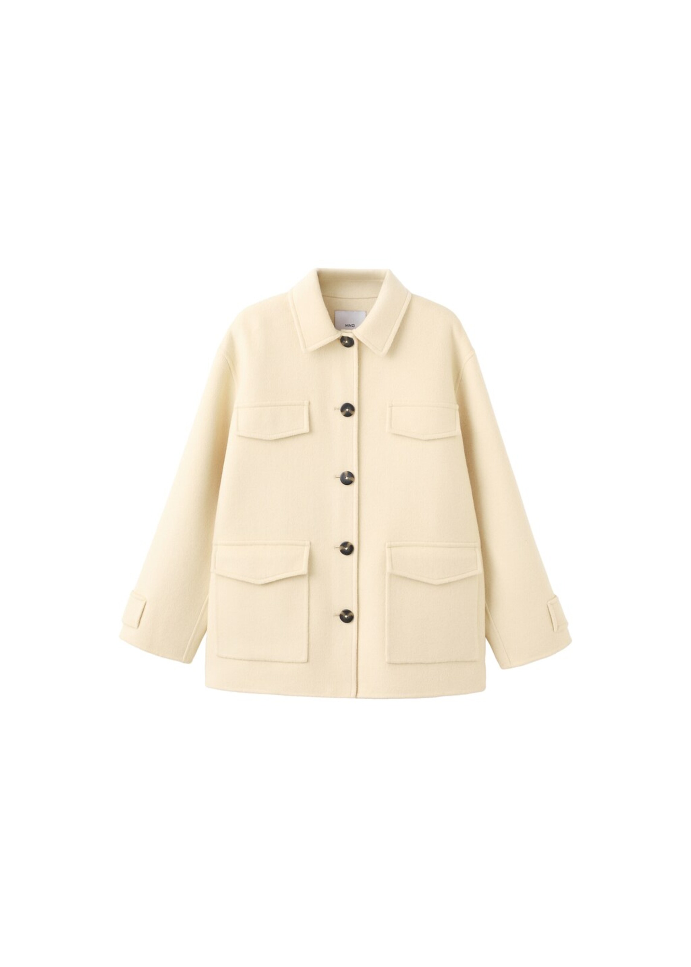 MANGO Jacke 'Sobre' in beige, Produktansicht