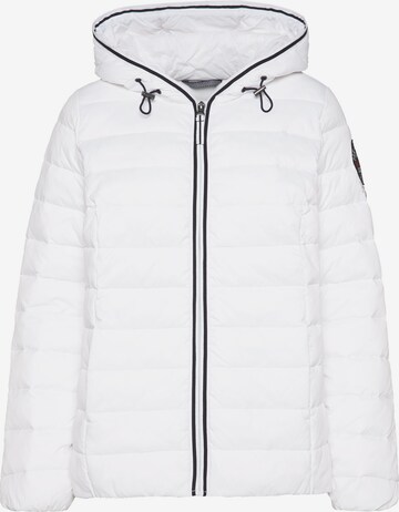 Soccx Between-Season Jacket in White: front