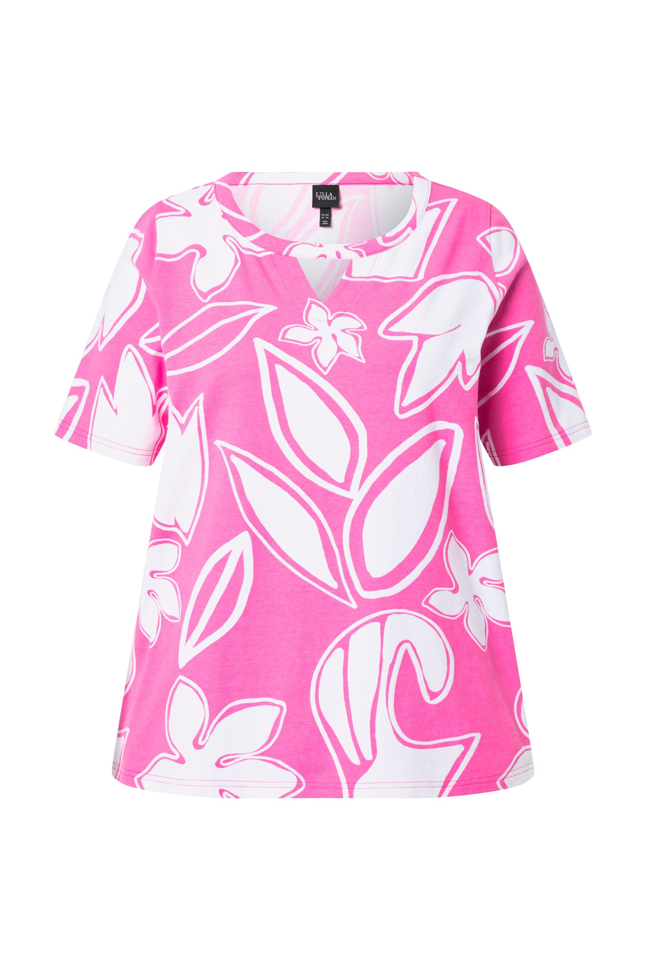 Ulla Popken Shirt in Pink: Vorderseite