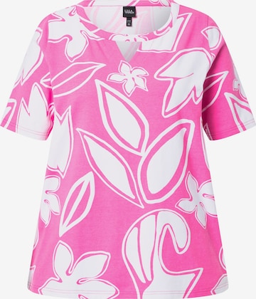 Ulla Popken Shirt in Pink: Vorderseite