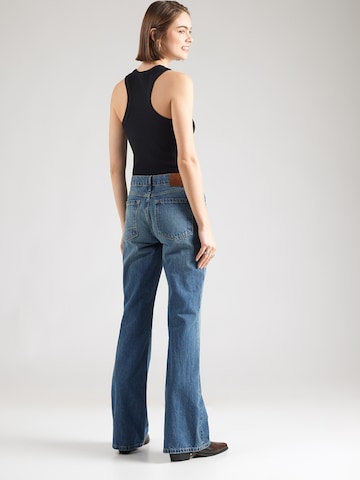 Free People Laienev Teksapüksid 'WEST COAST', värv sinine