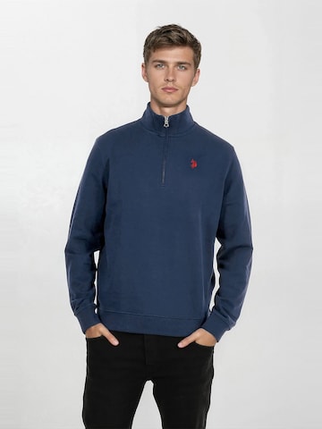 U.S. POLO ASSN. Sweatshirt in Blau: Vorderseite