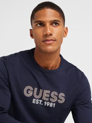 GUESS Shirt in Blau