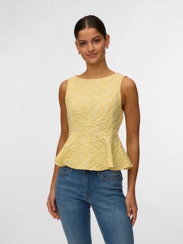 Chemisier 'FIONA ' VERO MODA en jaune : devant