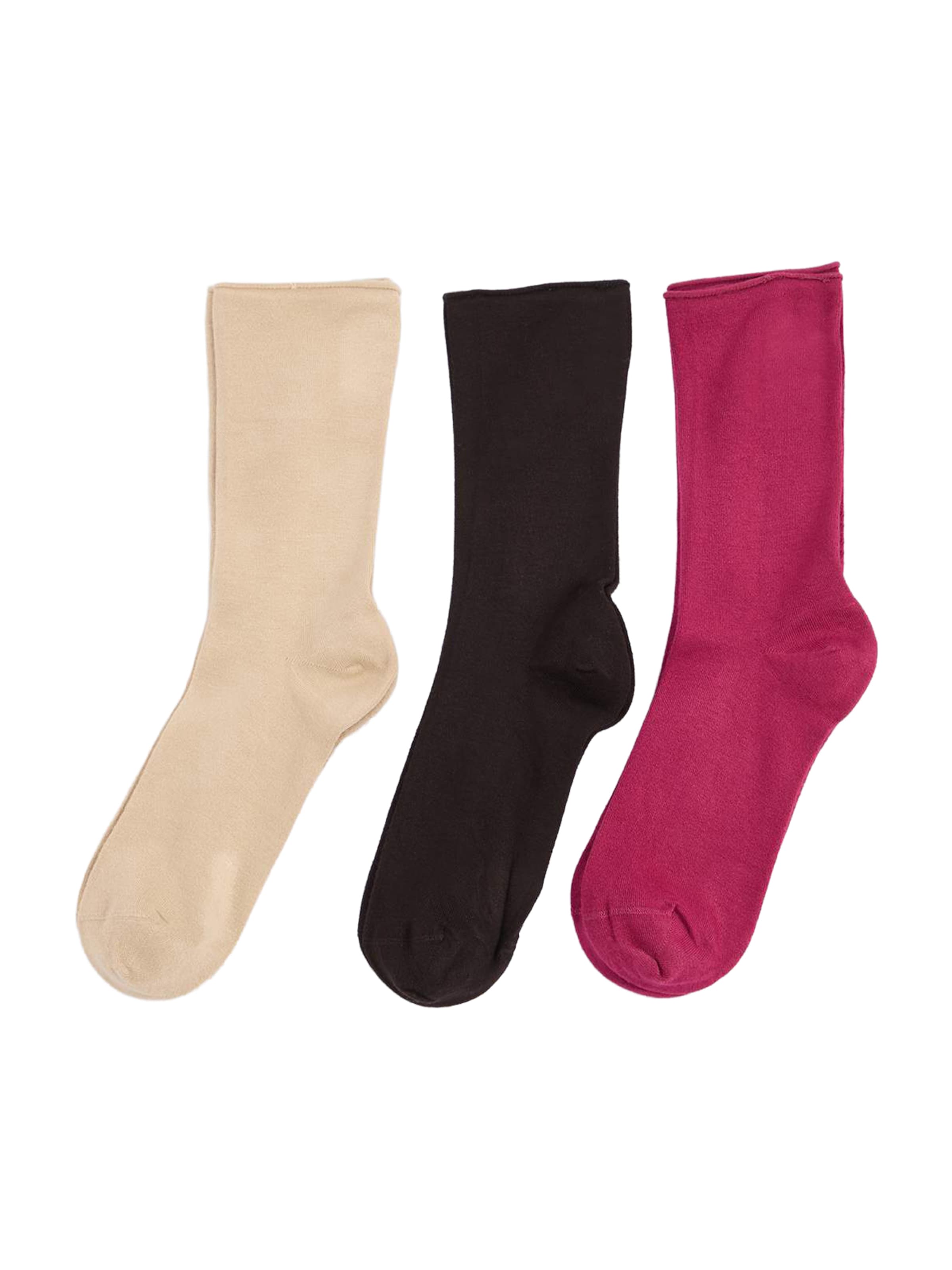 Trendyol Socks in Beige: front