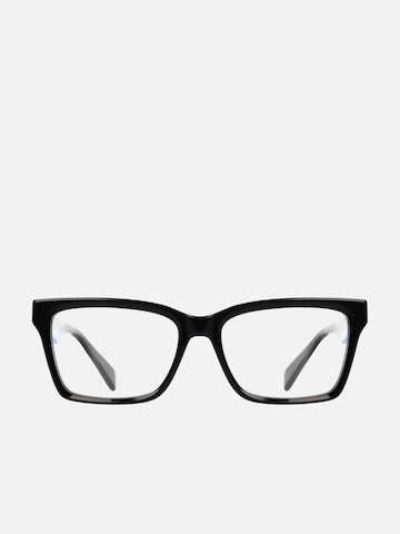 DKNY Sunglasses in Black: front