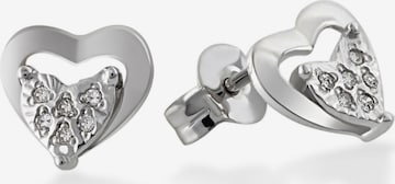 Boucles d'oreilles Goldmaid en argent : devant