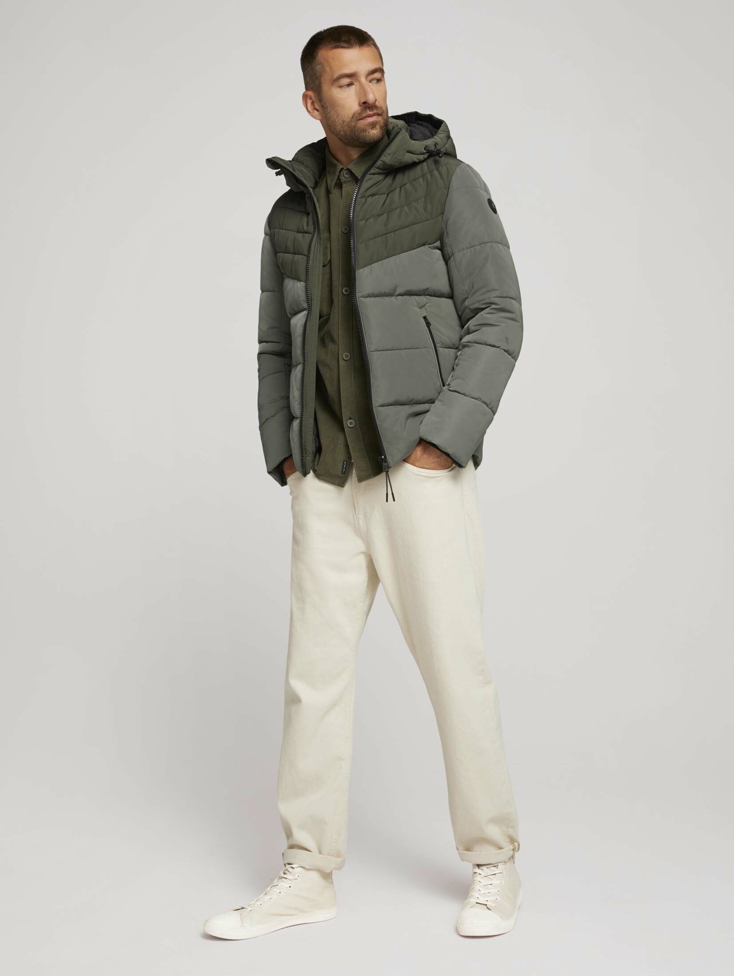 Männer Große Größen TOM TAILOR Jacke in Grün, Dunkelgrün - KU14559 Männer Große Größen TOM TAILOR Jacke in Grün, Dunkelgrün - KU14559
