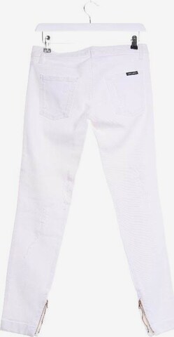 DOLCE & GABBANA Jeans 24-25 in Weiß