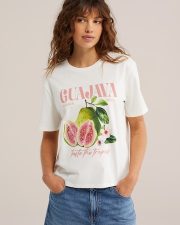 WE Fashion Póló - fehér: elől