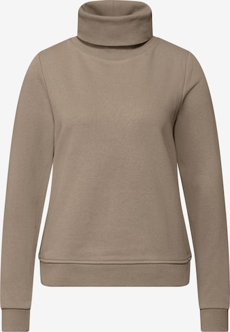 STREET ONE Sweatshirt in Beige: front