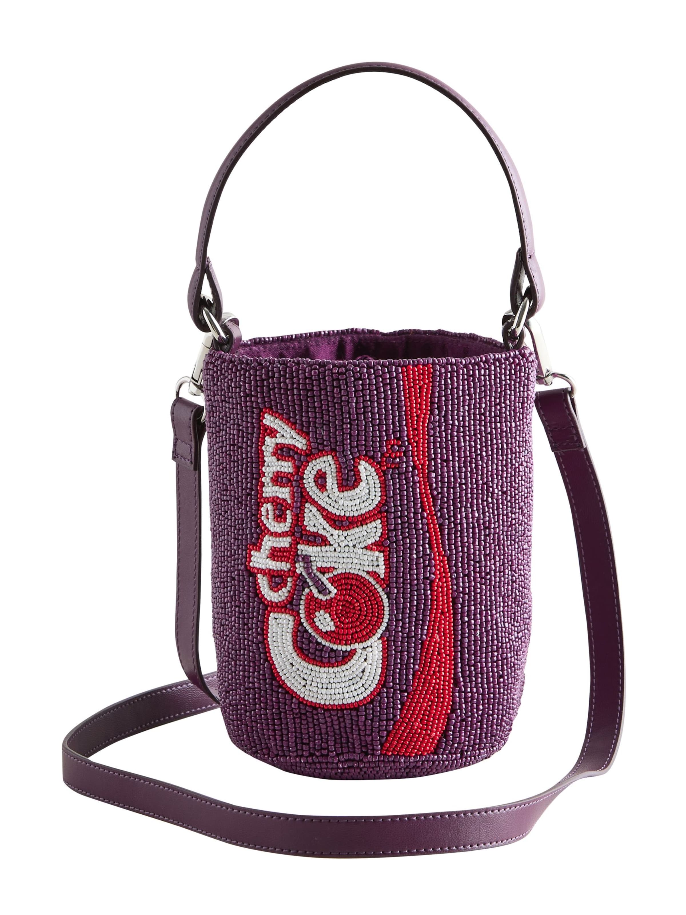 Next Handbag in Purple: front