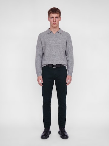 JACK & JONES Slimfit Chinohousut 'JPSTMarco Arthur' värissä sininen: etupuoli