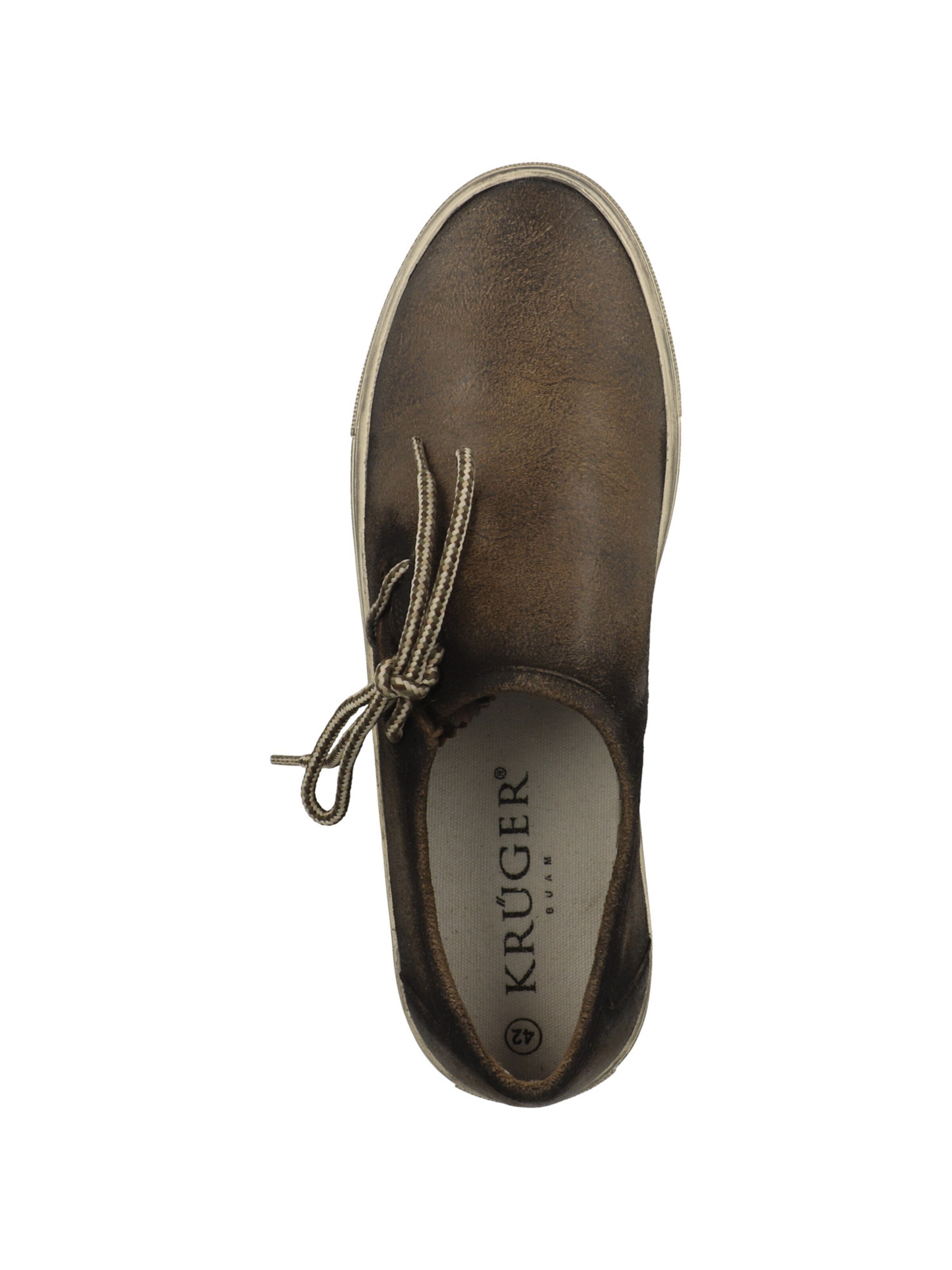Krüger Buam Schnürschuh 'Mark' in Braun