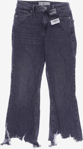 TOPSHOP Jeans in 25 in Grey: front