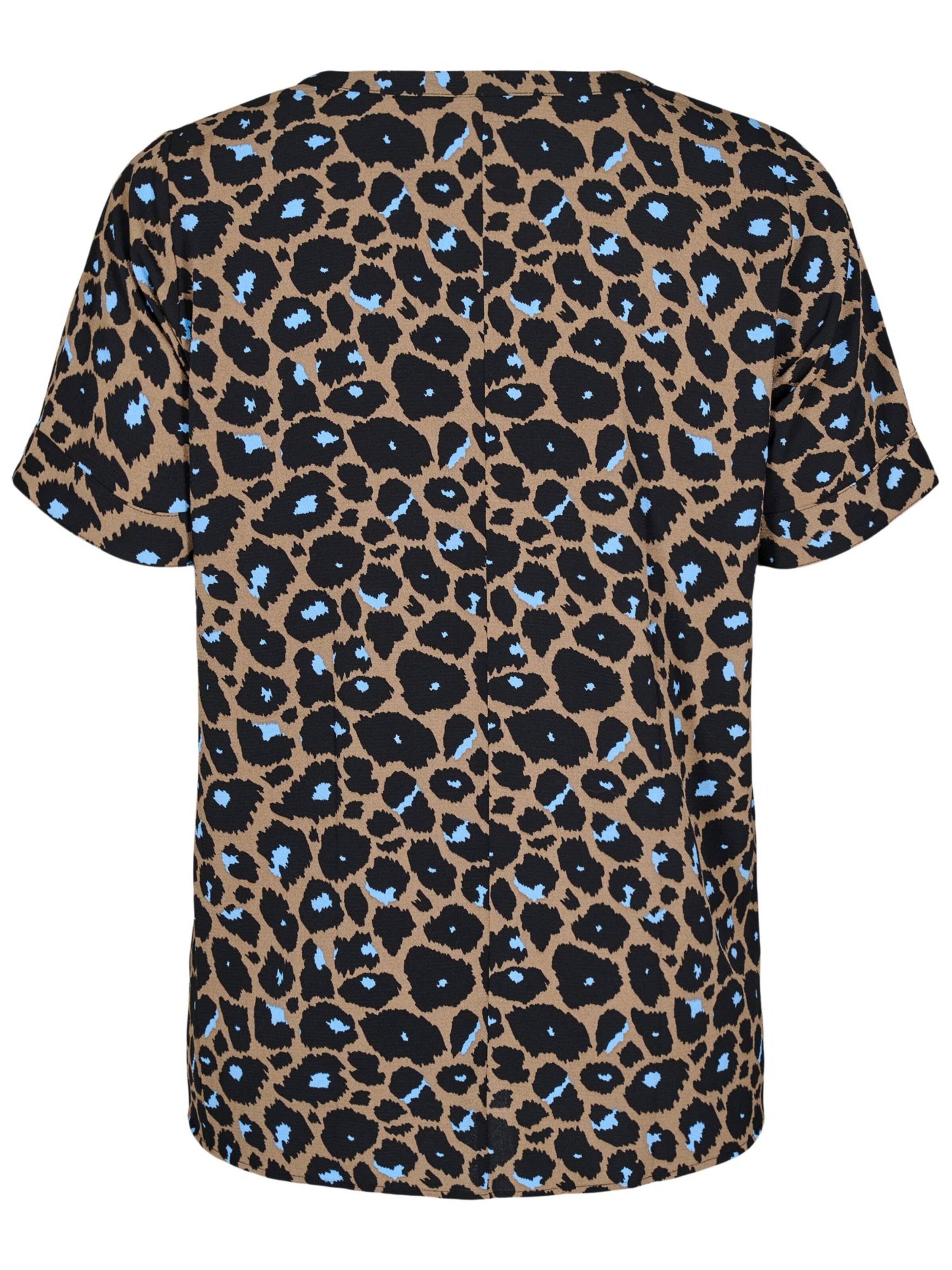 Camicia da donna 'Vanni' di Zizzi in marrone