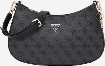 Sac bandoulière 'NOELLE II TOP ZIP SHOULDER BAG' GUESS en noir : devant
