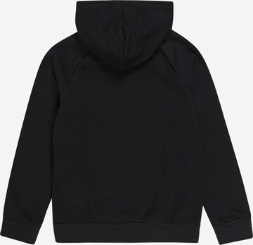 UNDER ARMOUR Regular fit Sportief sweatshirt 'RIVAL' in Zwart