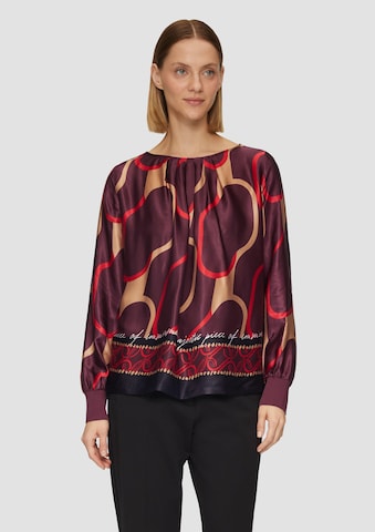 s.Oliver BLACK LABEL Shirt in Mischfarben: Vorderseite
