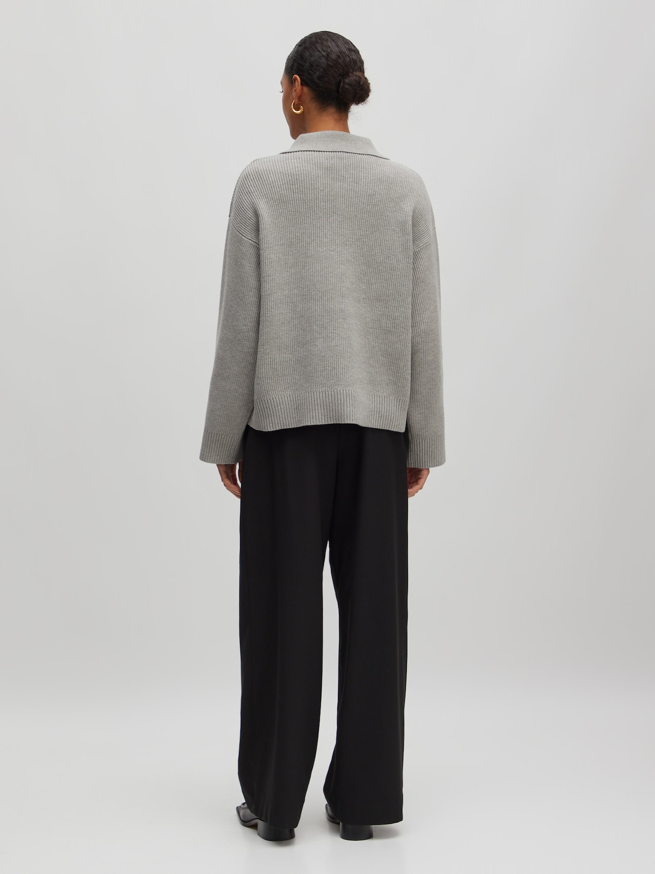 EDITED Nouveautés Pull-over 'Taria' gris chiné