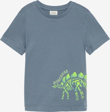 T-Shirt s.Oliver en bleu : devant