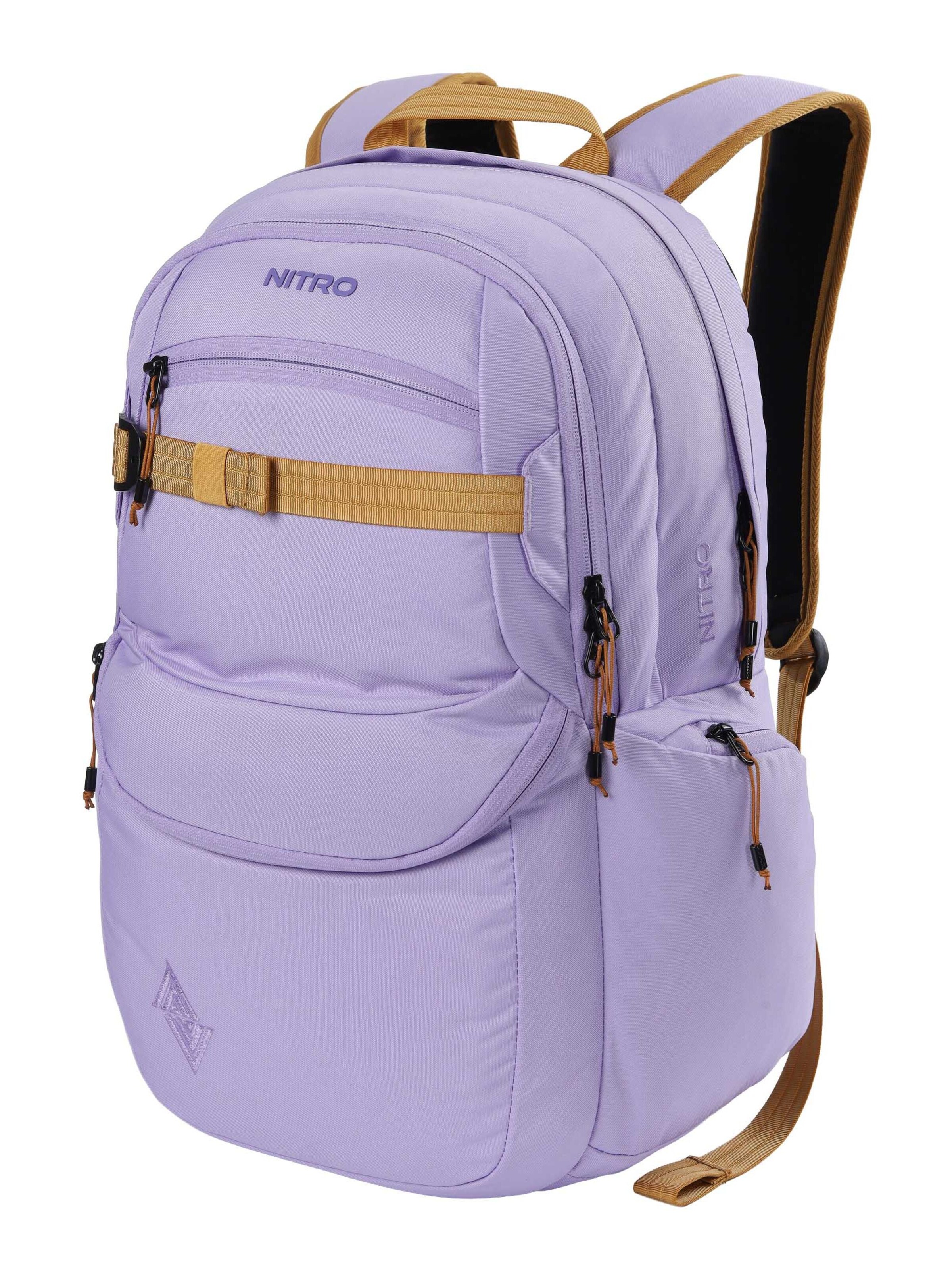 NITRO Rucksack FUTURE HERO in Lila: Vorderseite