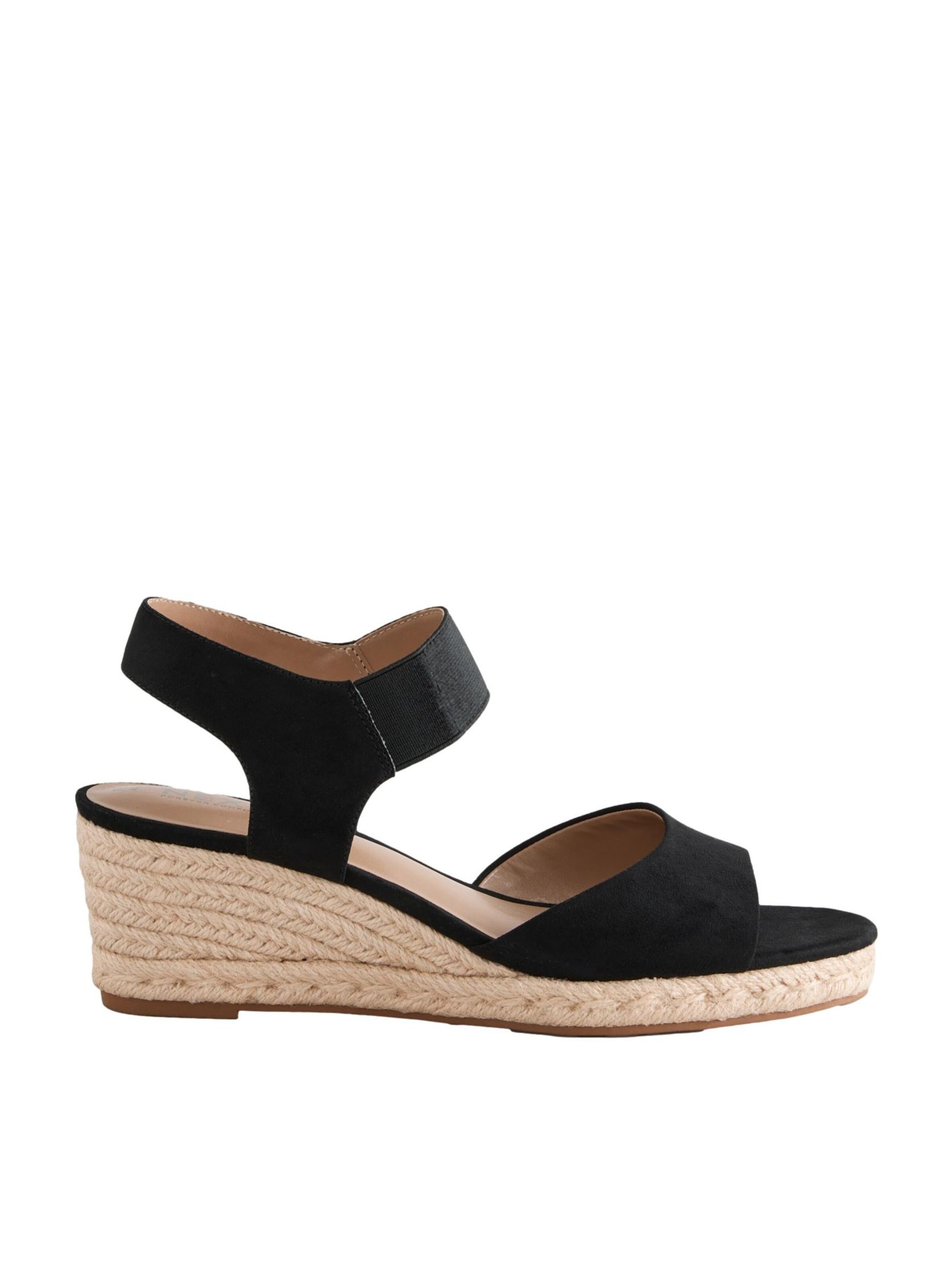 NextSandale - crna boja