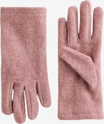 rožinė Next Pirštuotos pirštinės: priekis