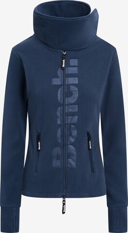 BENCH Fleece Jacket in Blue: front