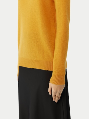 GOBI Cashmere Pullover 'Cashmere Hat & Sweater Set'‌‌‌‌ in Orange