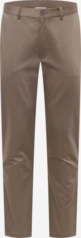 ABOUT YOU Regular Chino trousers 'Silas' in Grey: front