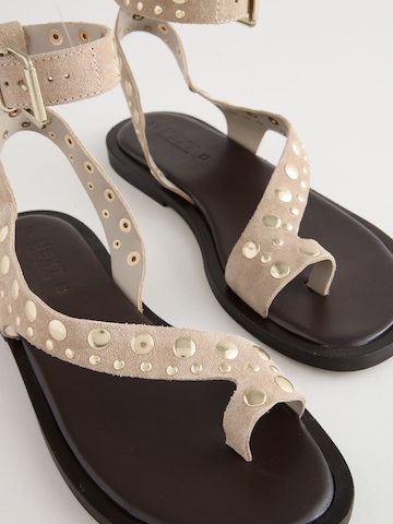 Next Varvastossut 'Forever Comfort' värissä beige