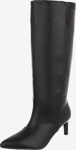 Ital-Design Boots in Black: front