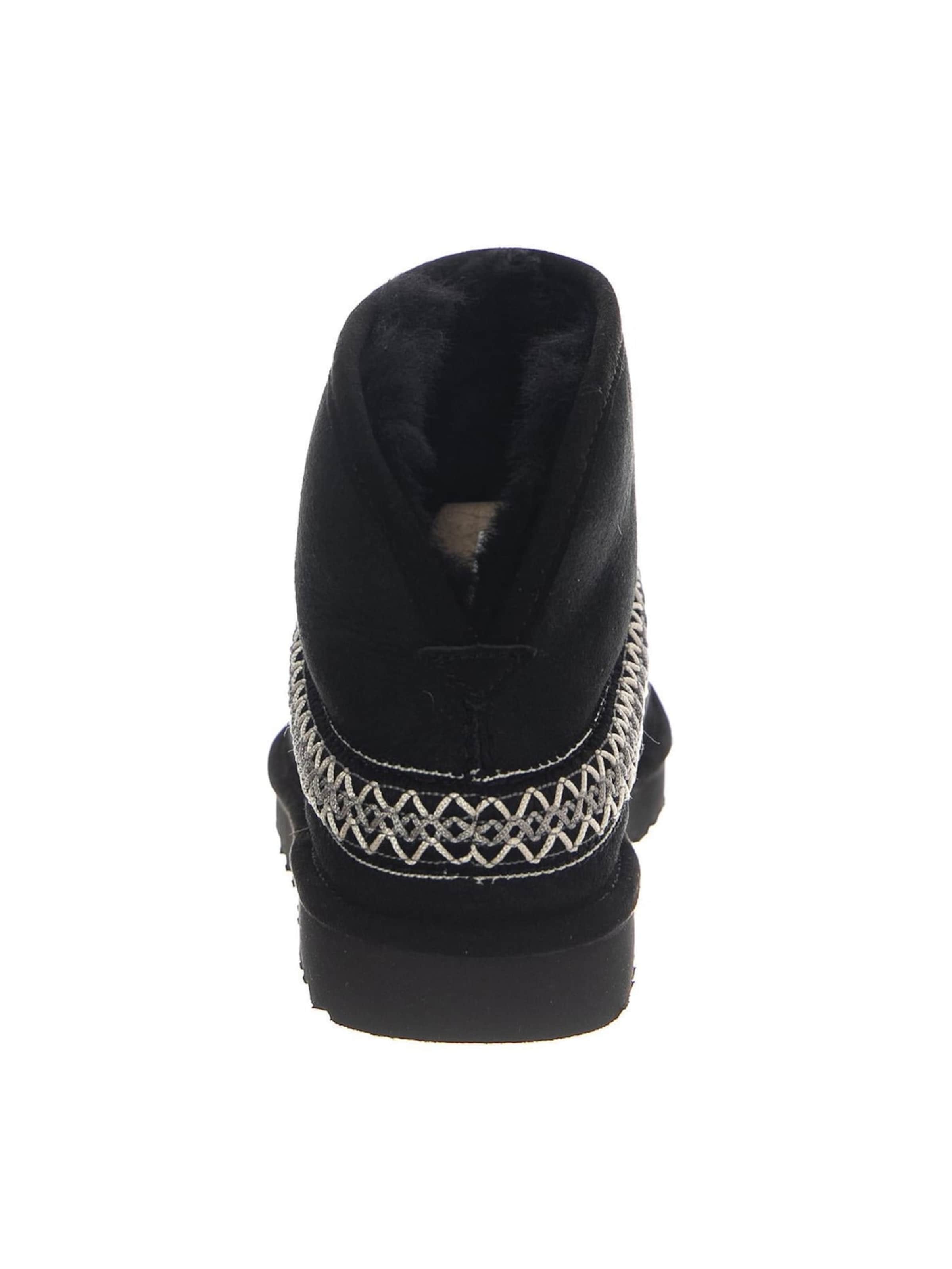 UGG Kozaki 'W Classic Mini Crescent Black' w kolorze czarny
