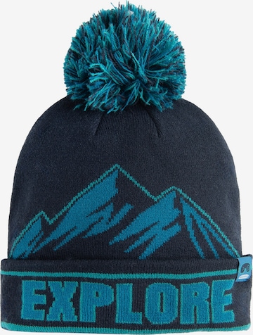 mėlyna Cool Club Megzta kepurė: priekis