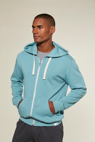 KangaROOS Zip-Up Hoodie in Green: front